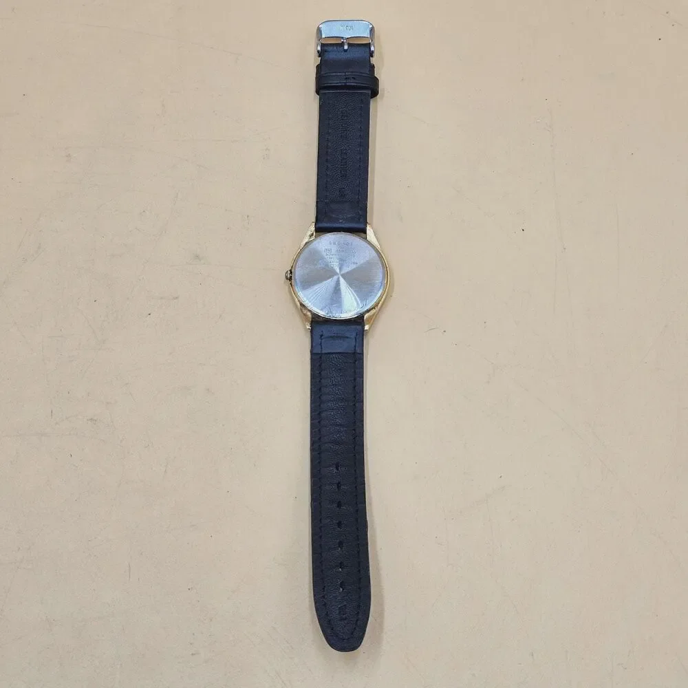 Vintage Seiko SQ Two Tone Date Watch Ref 5Y22-8060 New Battery